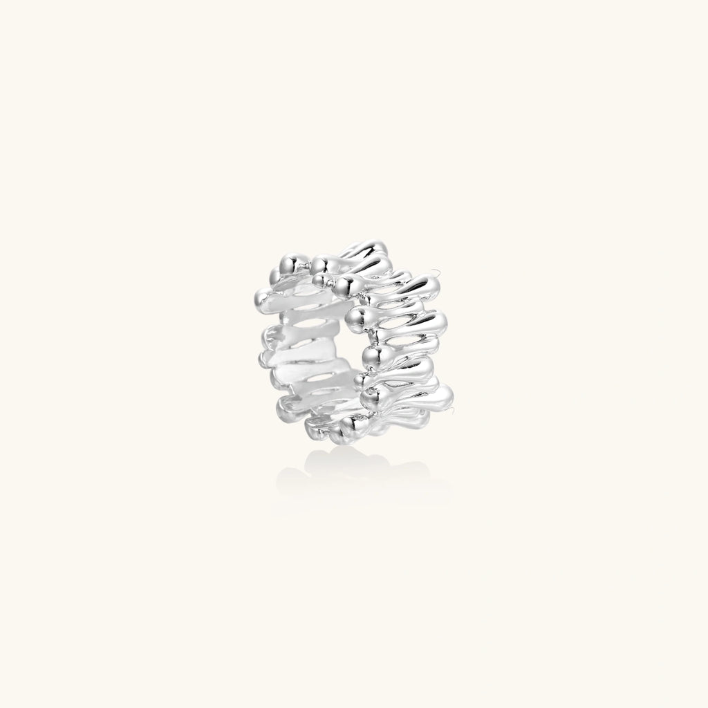 Bague Vagues Torsadées