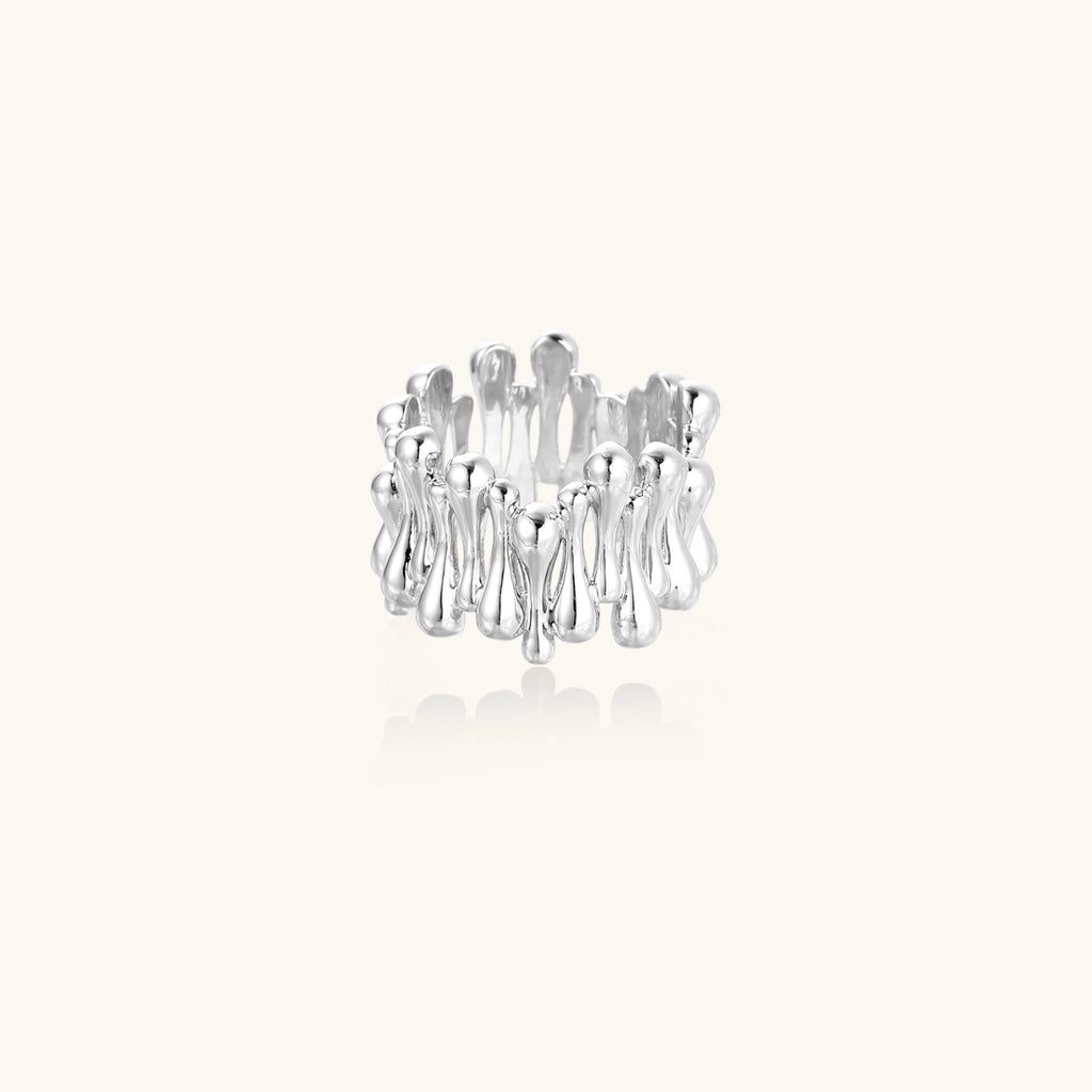 Bague Vagues Torsadées