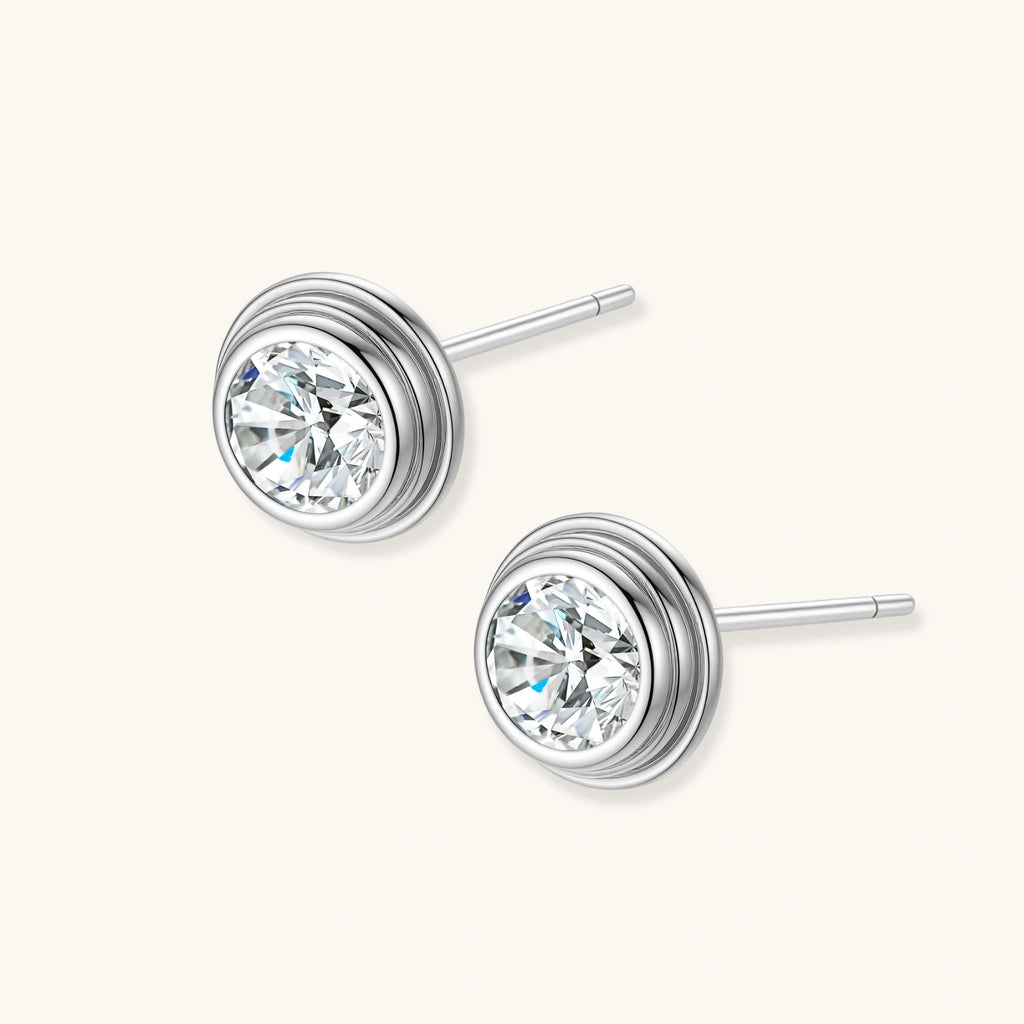 Boucles d'Oreilles Clous Orbit
