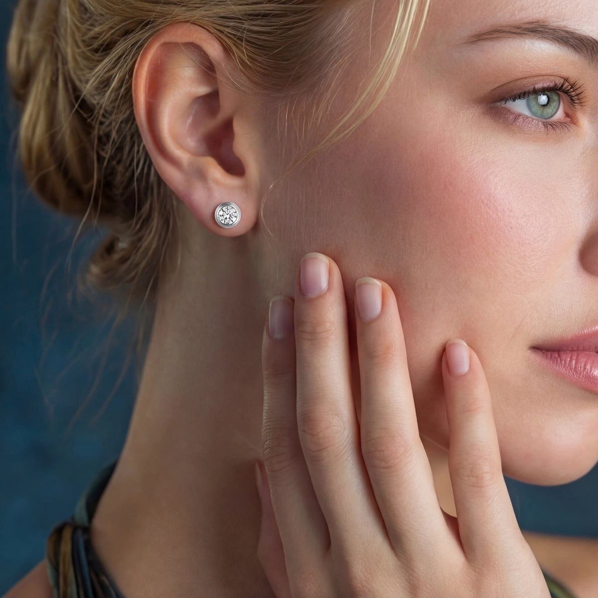 Boucles d'Oreilles Clous Orbit