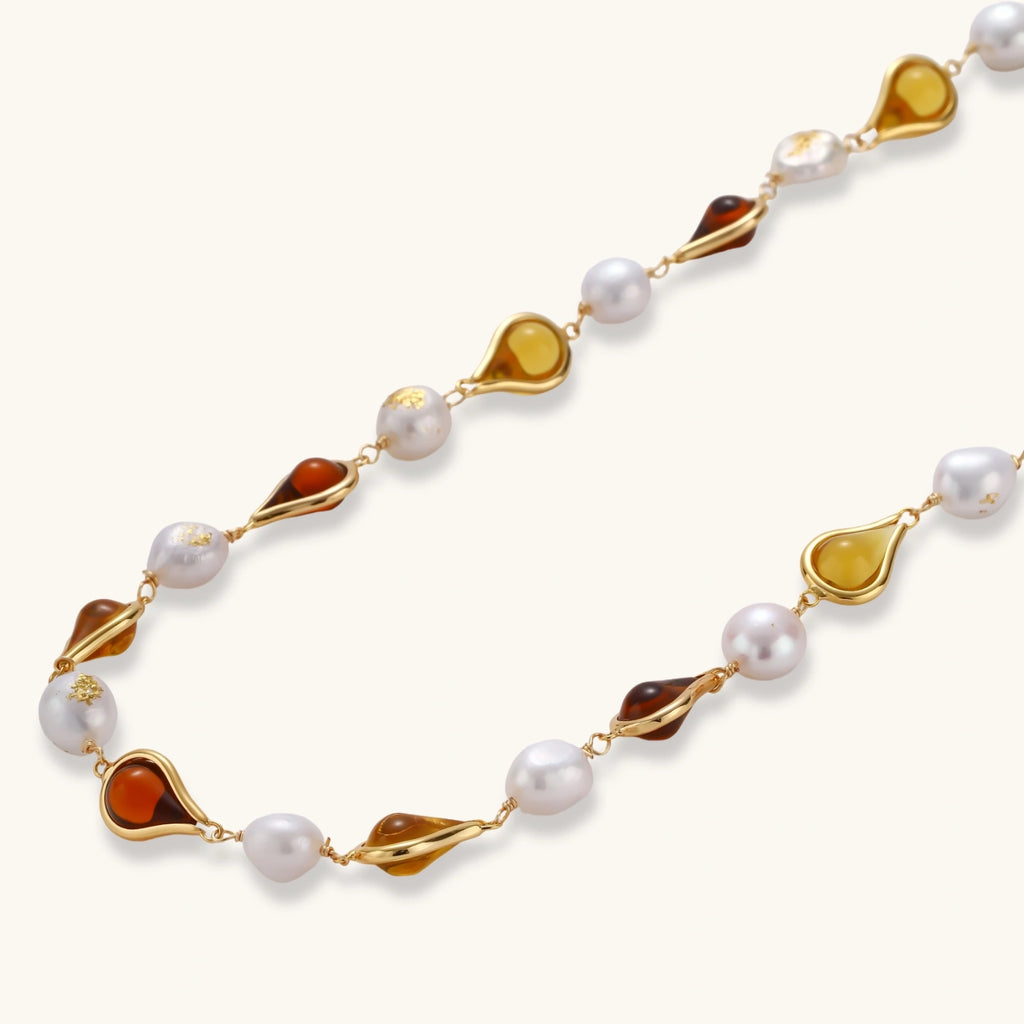 Collier Baroque Miel